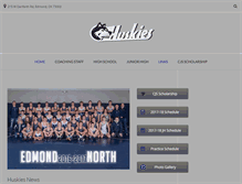 Tablet Screenshot of edmondnorthwrestling.com